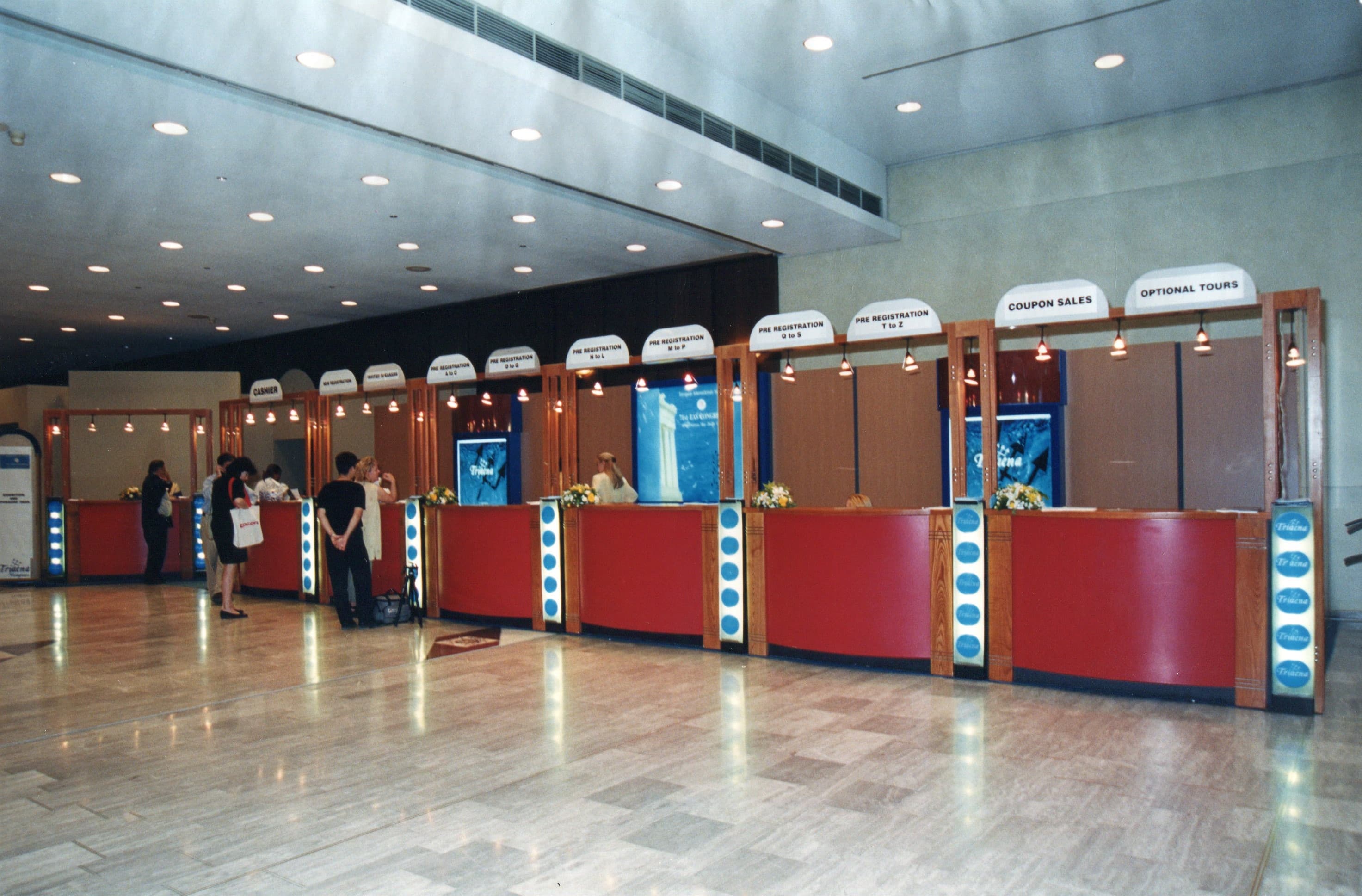 Conference speaker on stage